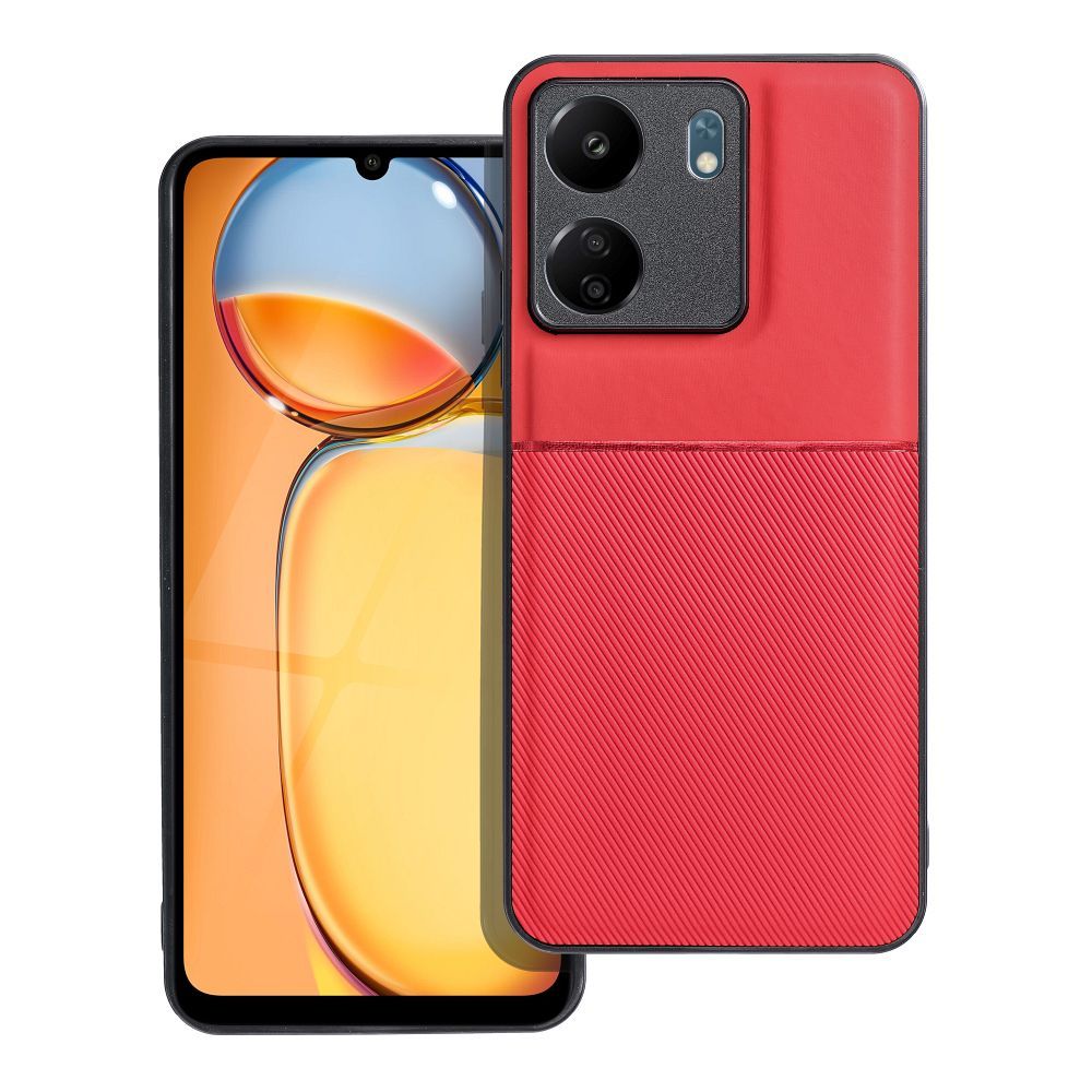 elegantný obal pre XIAOMI Redmi 13C / POCO C65 červený