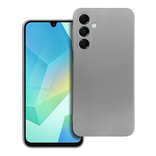 metalický obal pre SAMSUNG A16 5G / A16 4G sivý