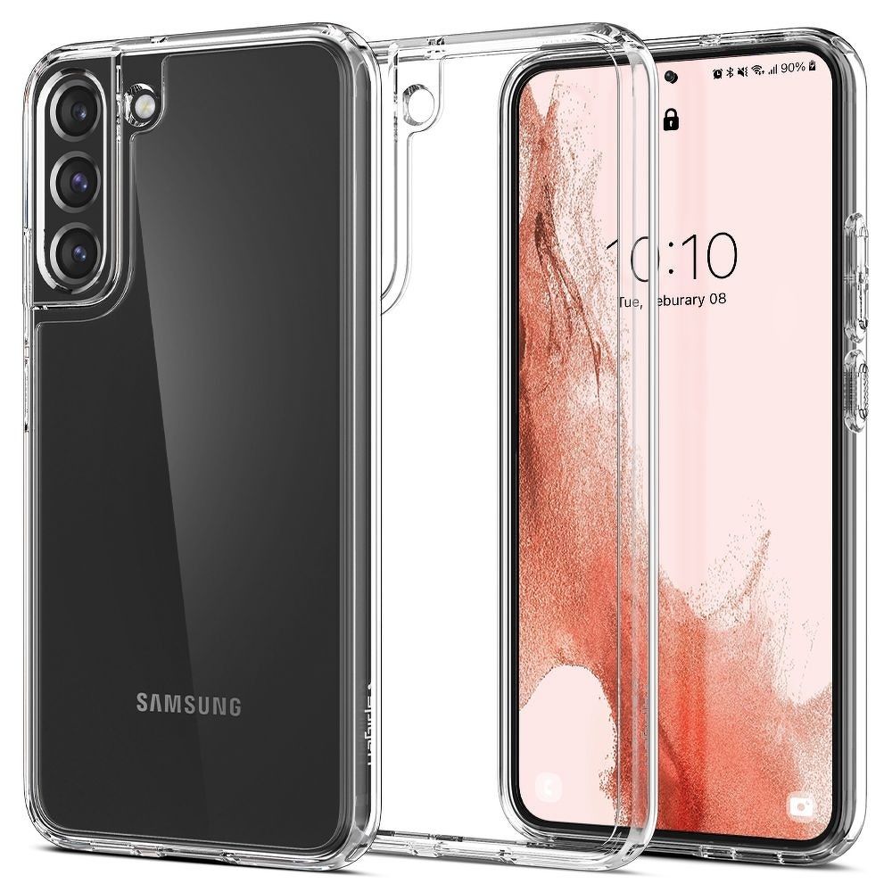 SPIGEN obal ULTRA HYBRID pre SAMSUNG S22 priehľadný