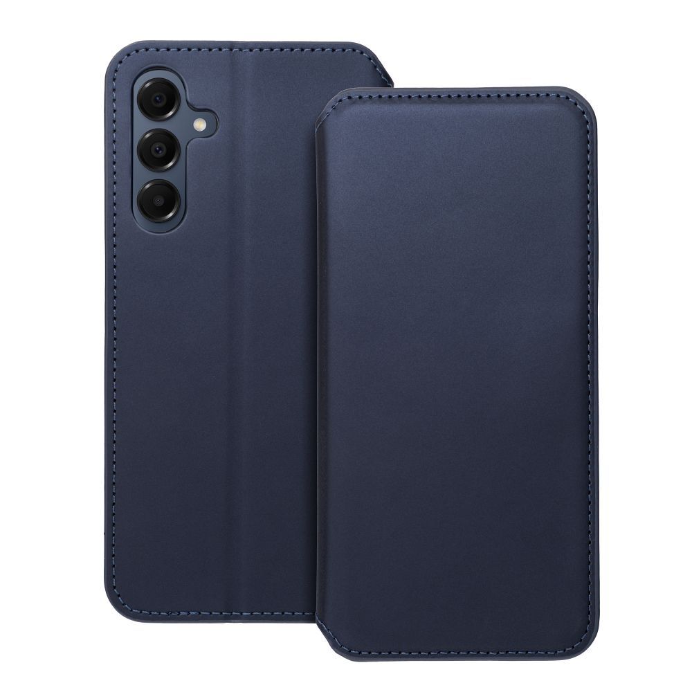 DUAL POCKET knižkový obal pre SAMSUNG A16 námornícky