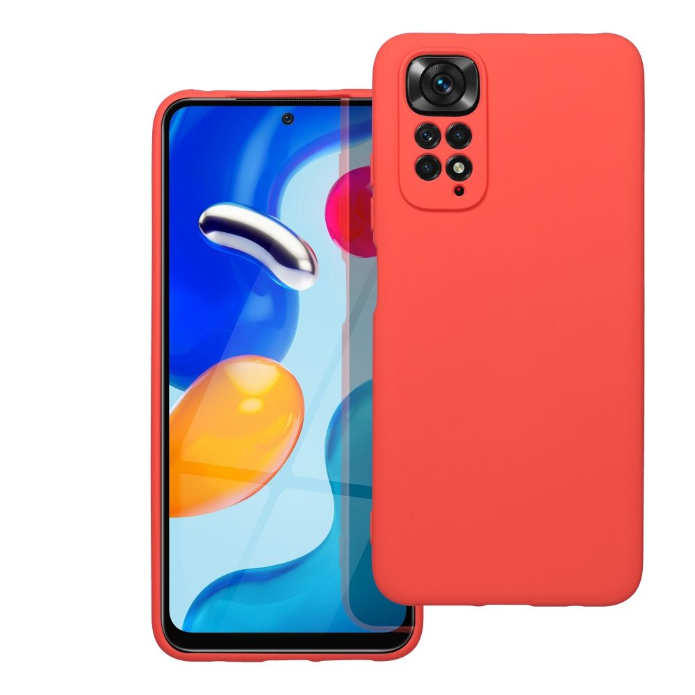 silikónový obal pre XIAOMI Redmi Note 11 / 11S peach