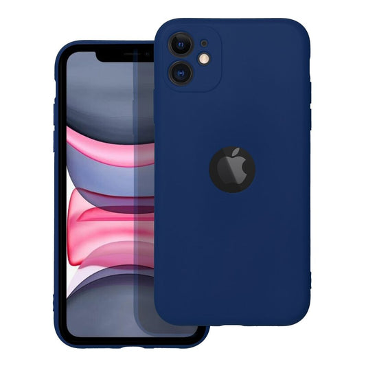 SOFT obal pre iPhone 11 tmavo modrý