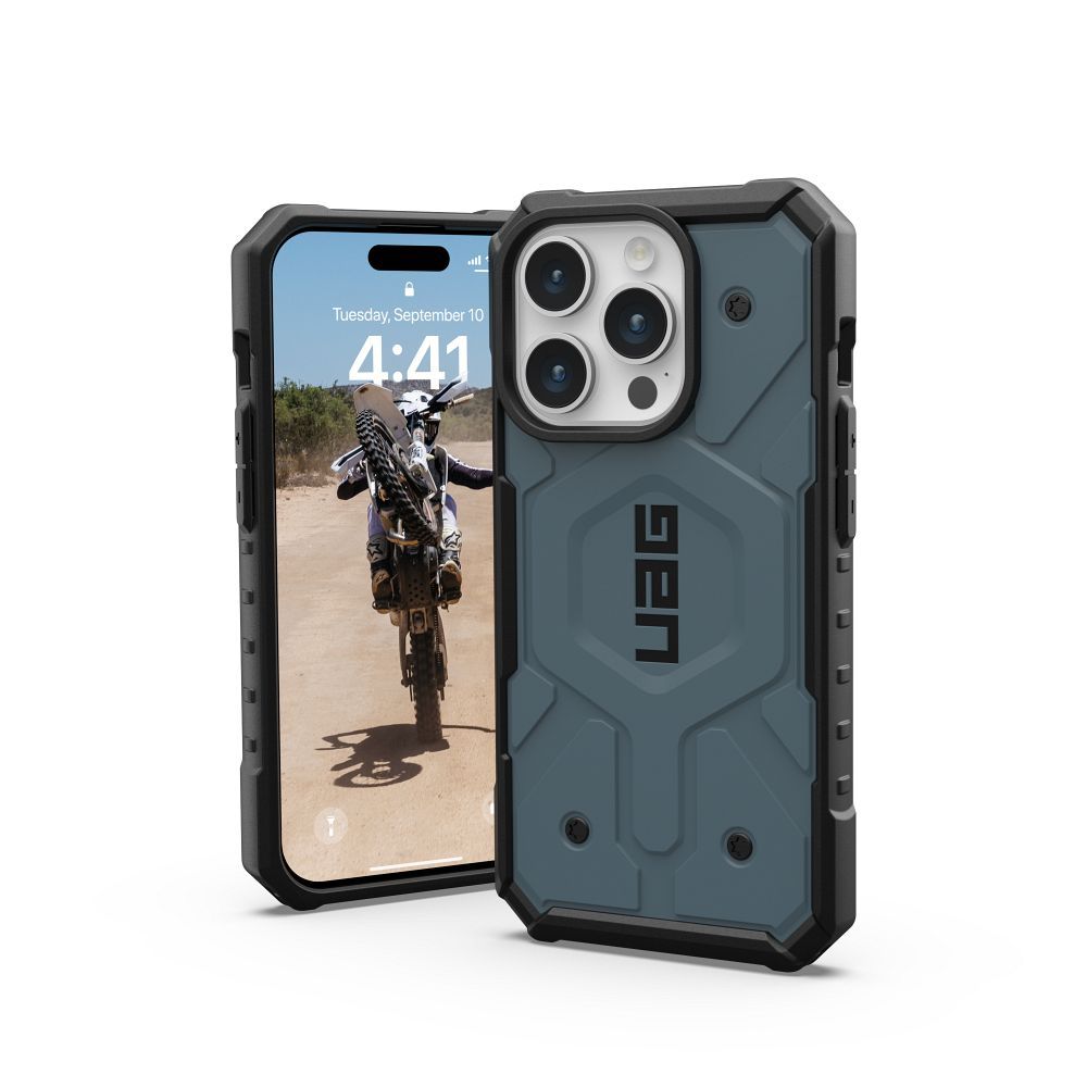 UAG Urban Armor Gear obal PATHFINDER s funkciou MagSafe pre iPhone 15 Pro cloud modrý