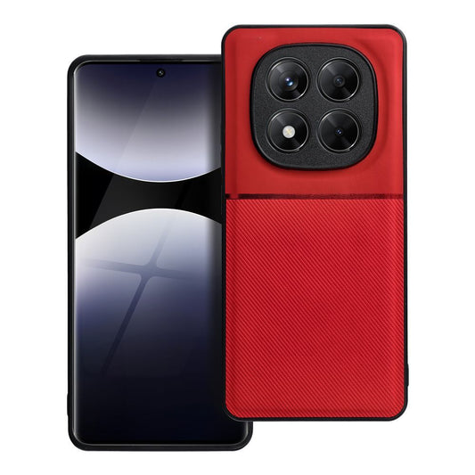 elegantný obal pre XIAOMI Redmi NOTE 14 PRO 5G červený