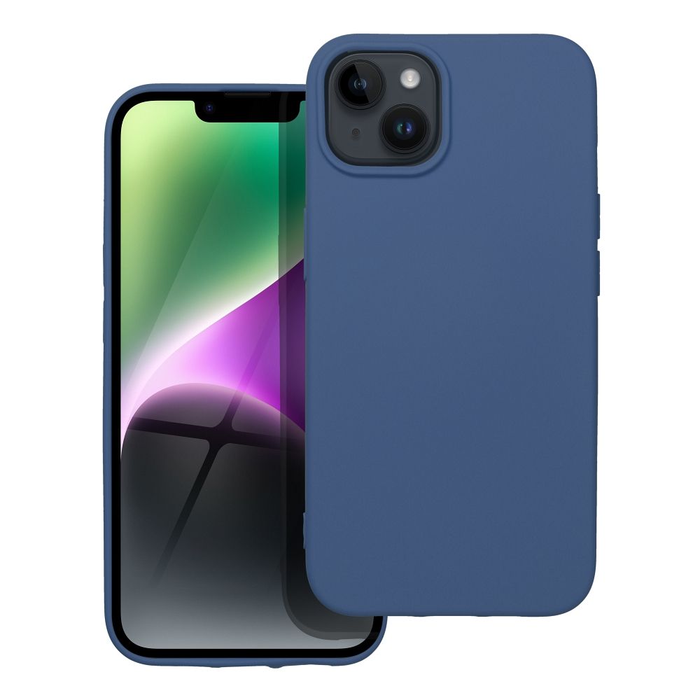 silikónový obal pre iPhone 14 modrý