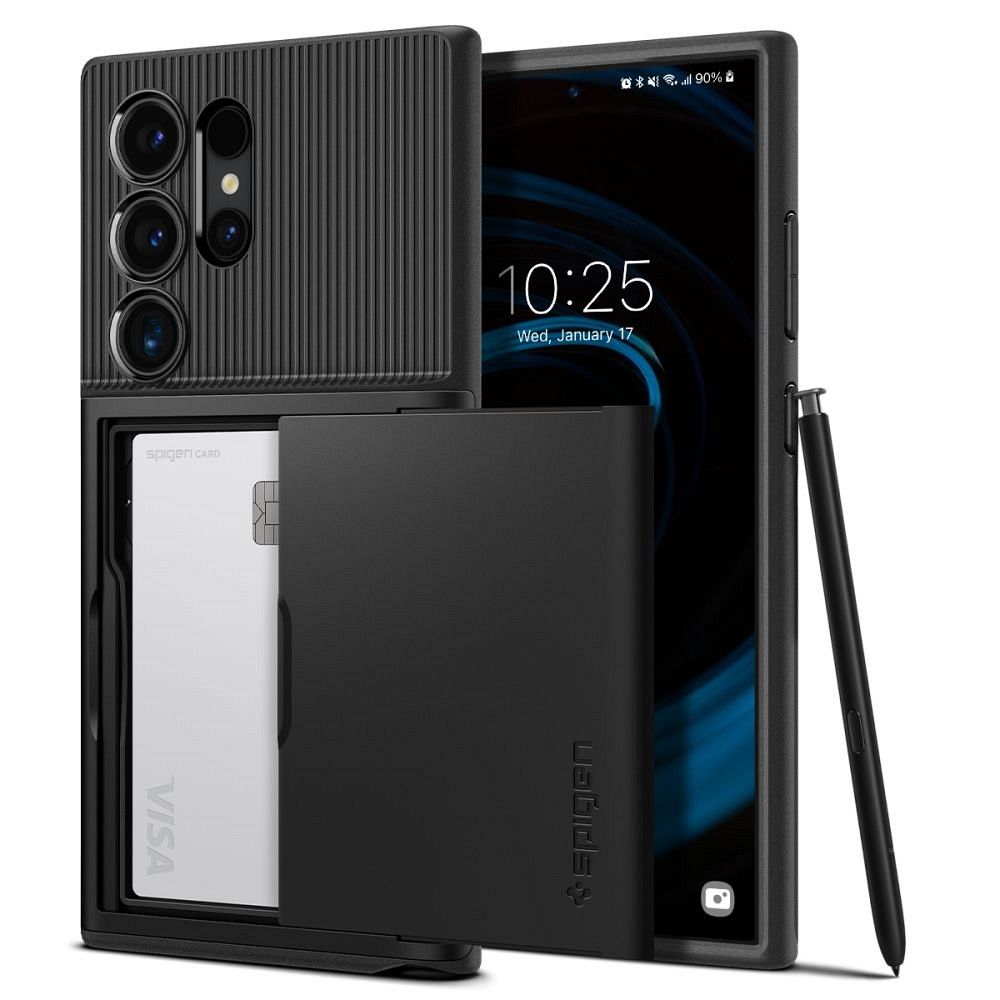 SPIGEN obal tenký ARMOR CS pre SAMSUNG S24 Ultra čierny