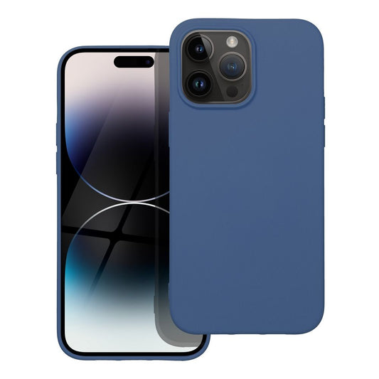 silikónový obal pre iPhone 14 Pro Max modrý