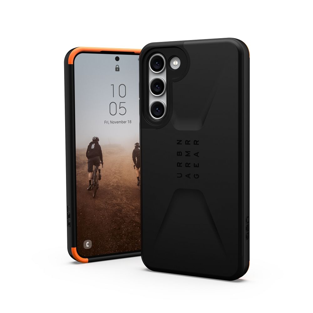 UAG Urban Armor Gear obal CIVILIAN pre SAMSUNG S23 Plus 5G čierny