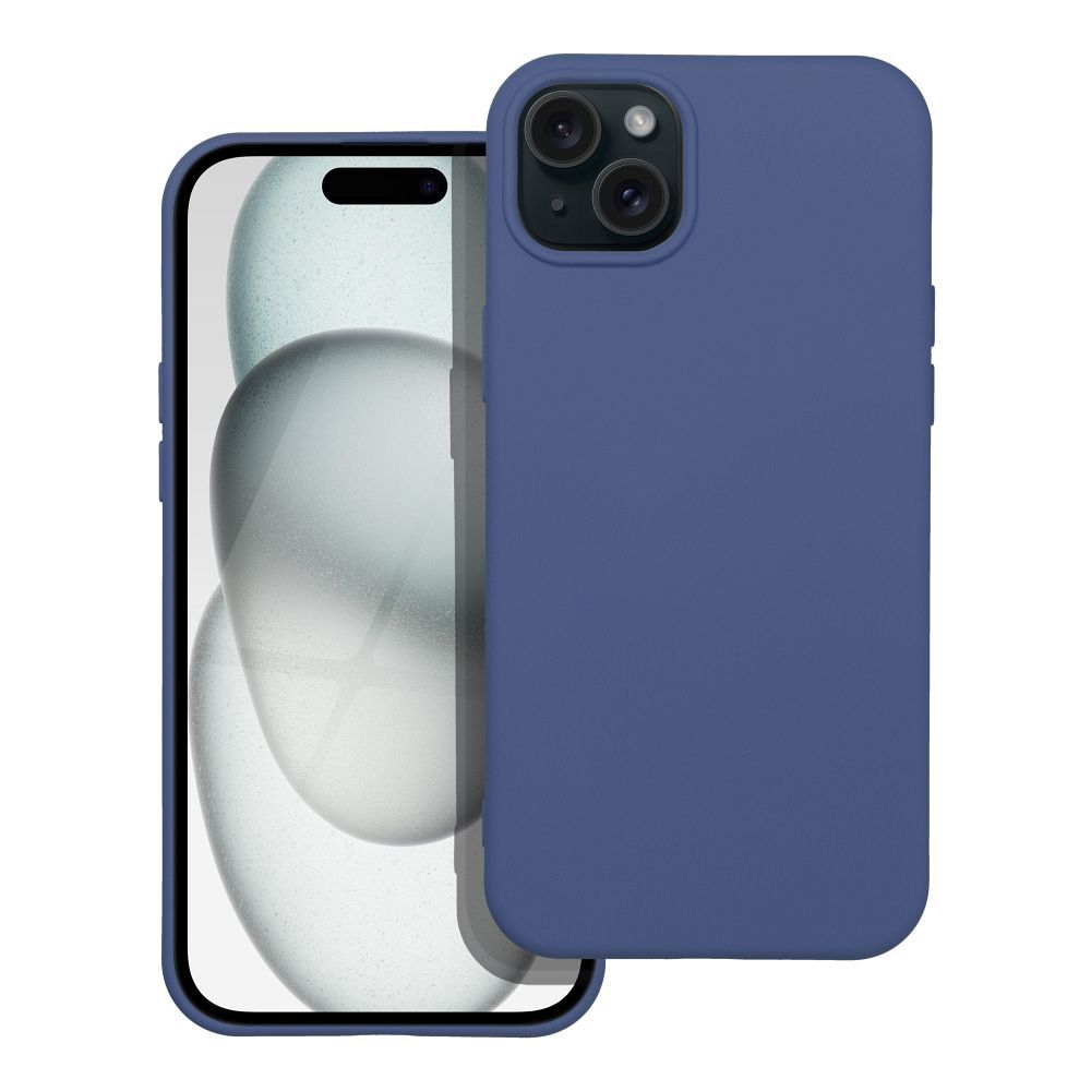 silikónový obal pre iPhone 15 Plus modrý