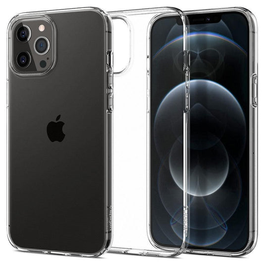 SPIGEN obal LIQUID CRYSTAL pre iPhone 12 / 12 Pro priehľadný