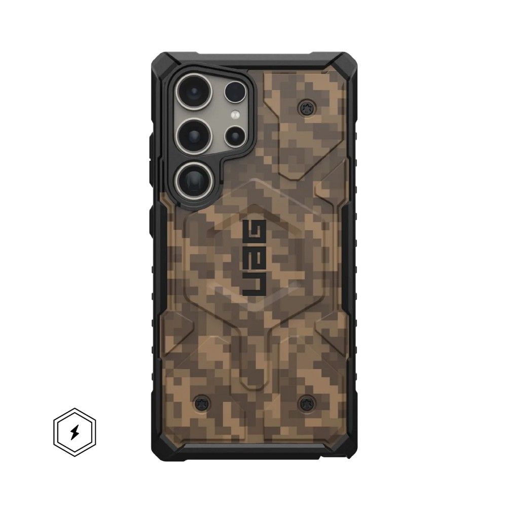 UAG Urban Armor Gear obal PATHFINDER MAGNET SE with built-in magnet pre SAMSUNG S24 Ultra 5G digi camo dark earth