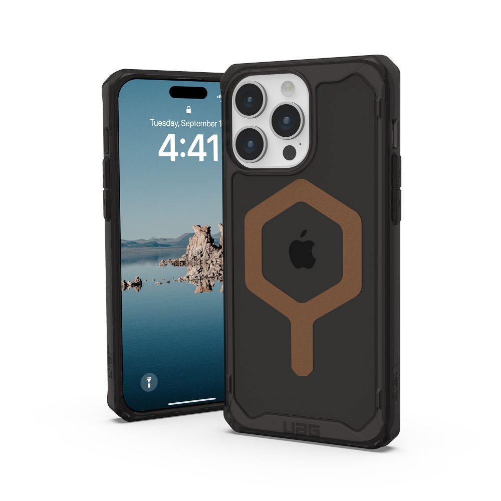 UAG Urban Armor Gear obal PLYO s funkciou MagSafe pre iPhone 15 Pro Max ice bronze