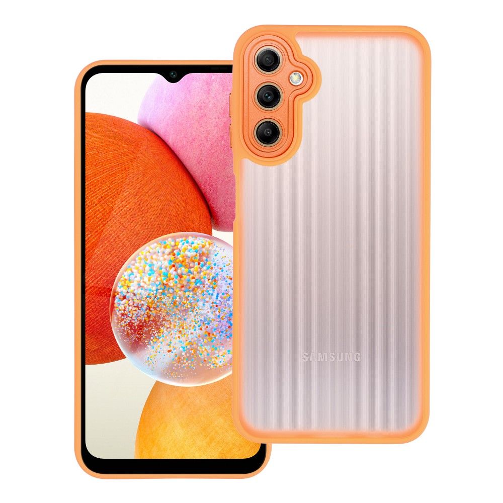 polopriehľadný obal pre SAMSUNG A14 4G / A14 5G apricot crush