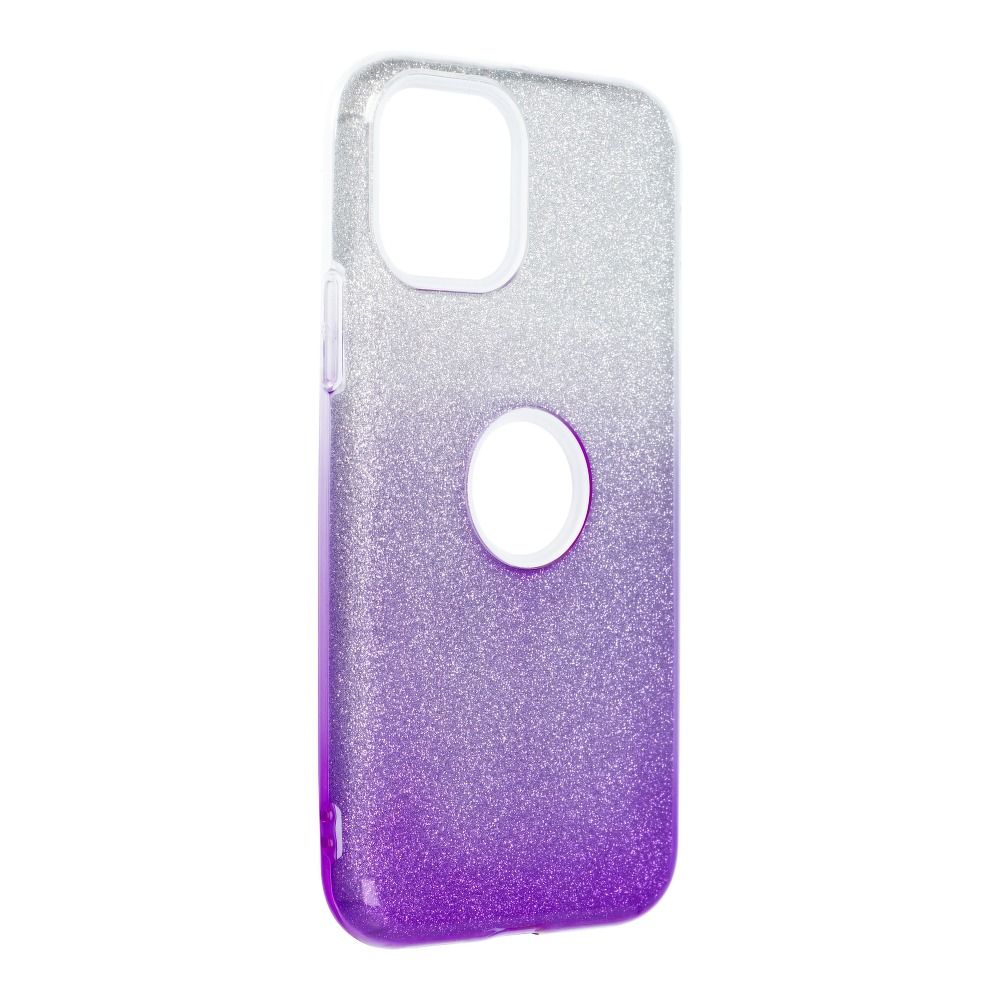 ligotavý obal pre iPhone 11 Pro priehľadný violet