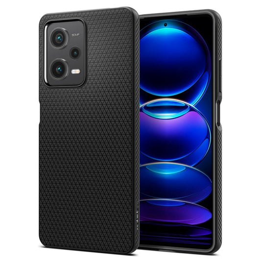 SPIGEN obal LIQUID AIR pre XIAOMI Redmi Note 12 Pro 5G / POCO X5 Pro 5G matte čierny