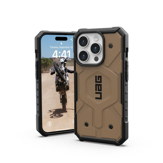 UAG Urban Armor Gear obal PATHFINDER s funkciou MagSafe pre iPhone 15 Pro dark earth