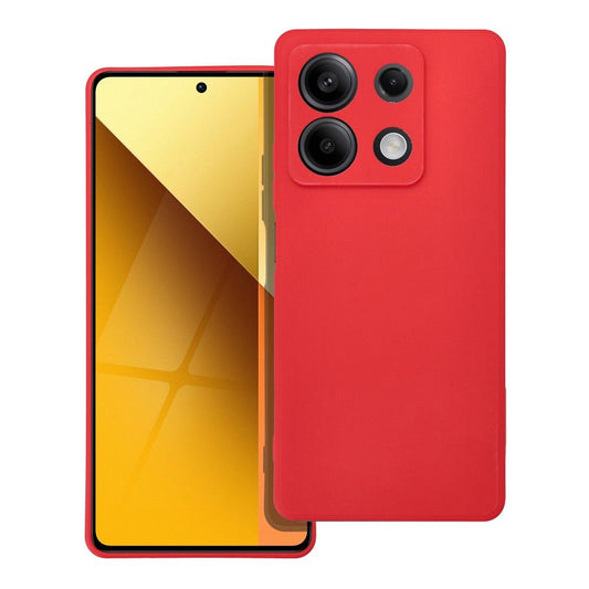 SOFT obal pre XIAOMI Redmi Note 13 5G červený