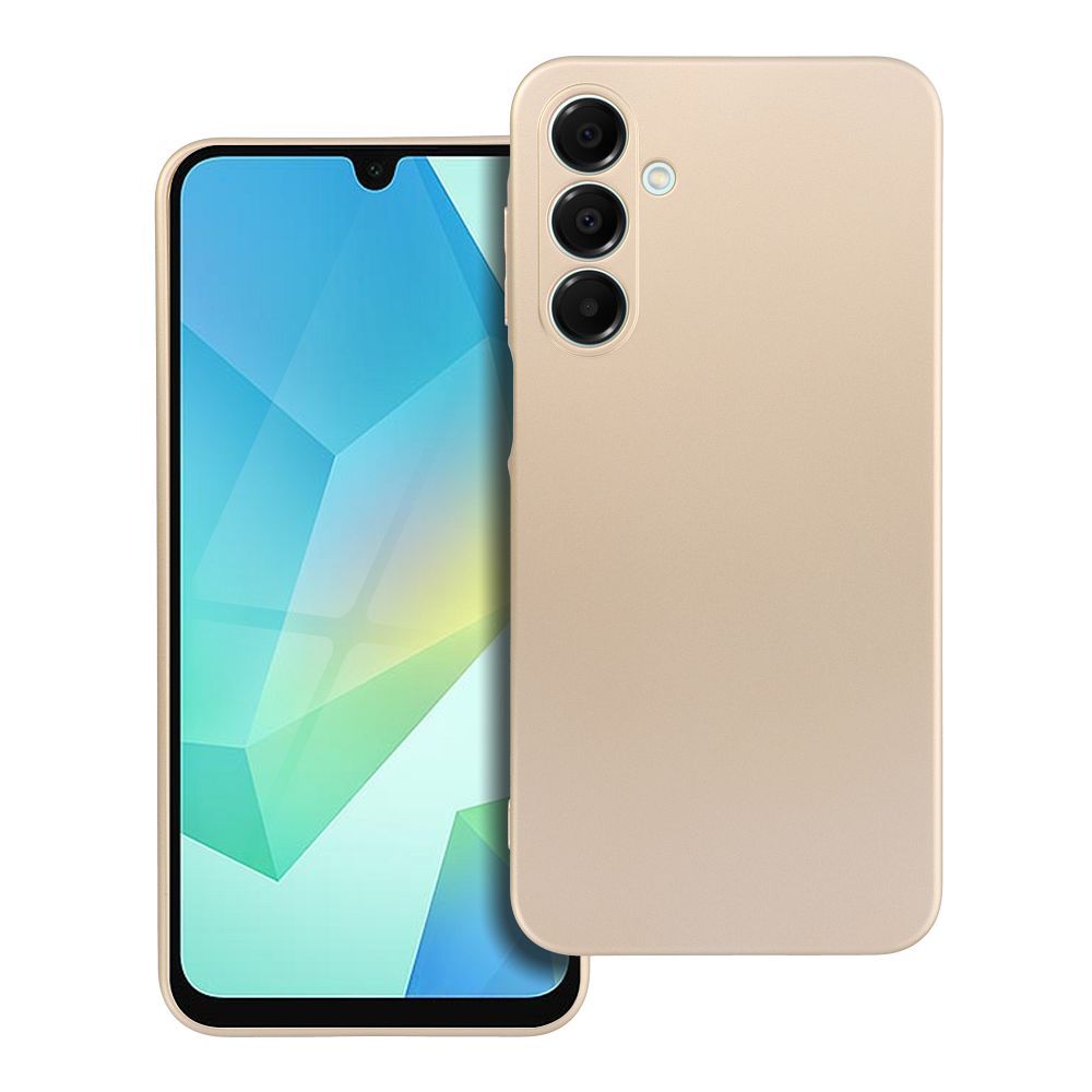 metalický obal pre SAMSUNG A16 5G / A16 4G zlatý