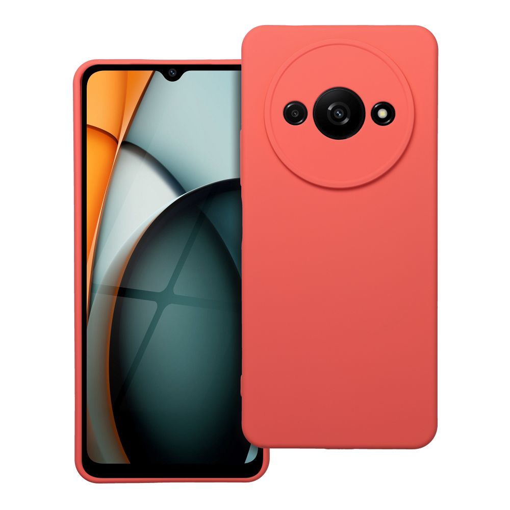 silikónový obal pre XIAOMI Redmi A3 4G peach