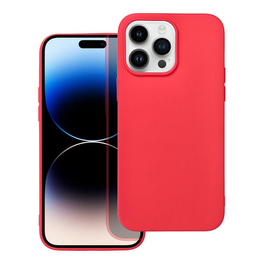 SOFT obal pre iPhone 14 Pro Max červený