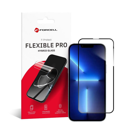 flexibilné nano sklo pre iPhone 13 Pro Max/14 Plus čierny