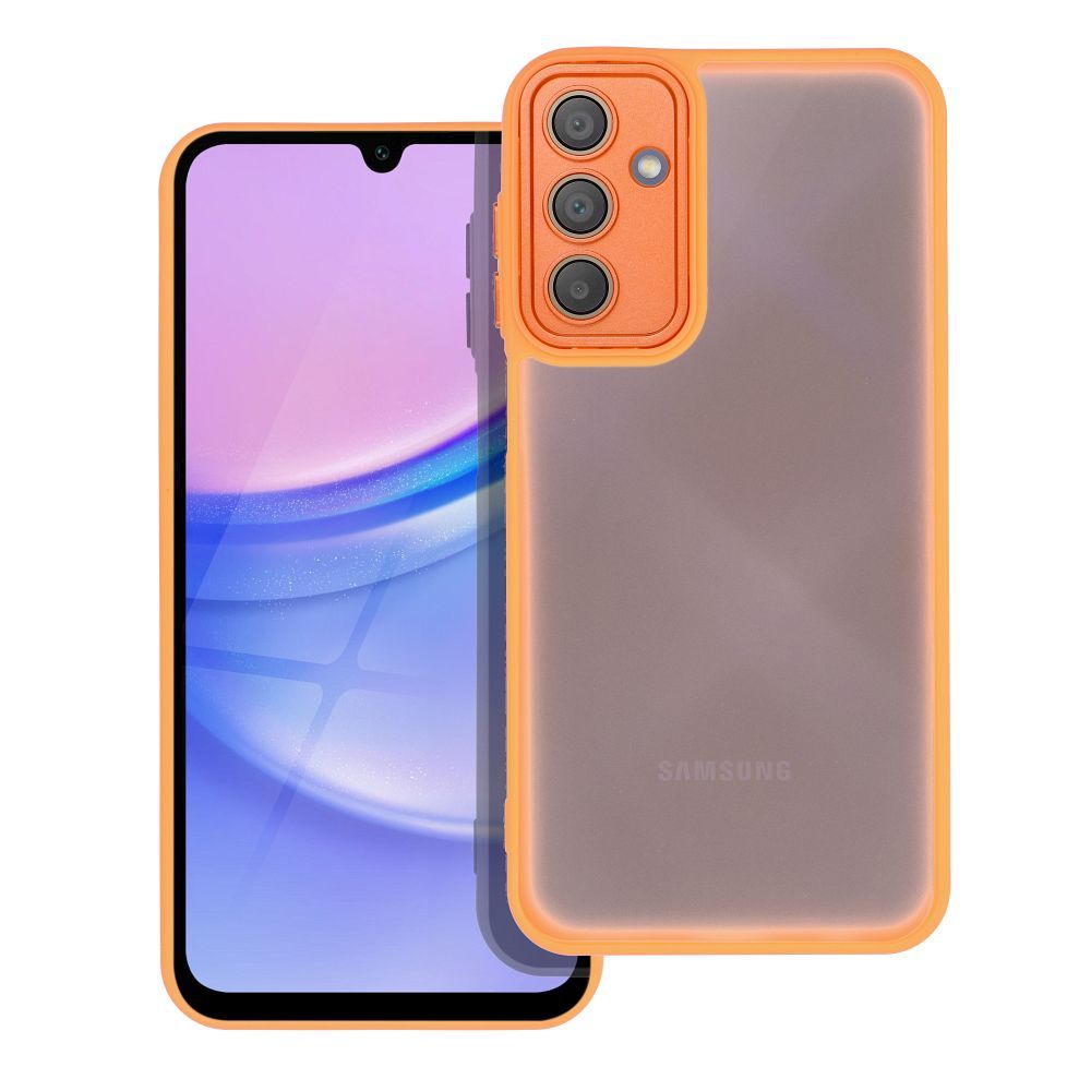 polopriehľadný obal pre SAMSUNG A15 4G / A15 5G apricot crush