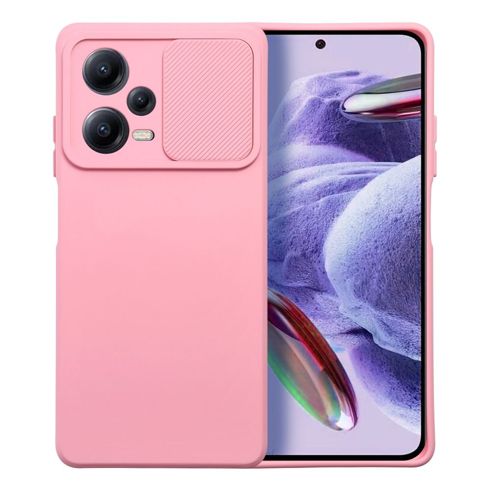 SLIDE obal pre XIAOMI Redmi Note 12 Pro Plus 5G svetlo ružový