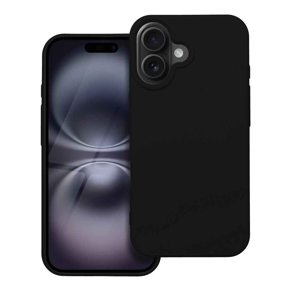 silikónový obal pre iPhone 16 čierny