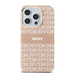 DKNY obal pre iPhone 15 s funkciou MagSafe DKHMP15SHRHSEP ružový