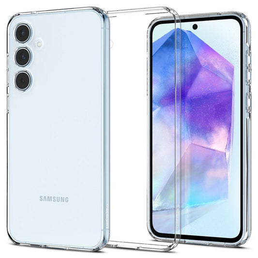 SPIGEN obal LIQUID CRYSTAL pre SAMSUNG A55 5G priehľadný