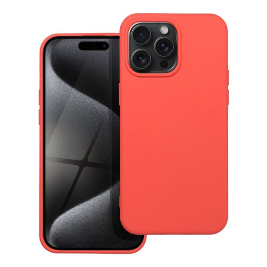 silikónový obal pre iPhone 15 Pro Max peach