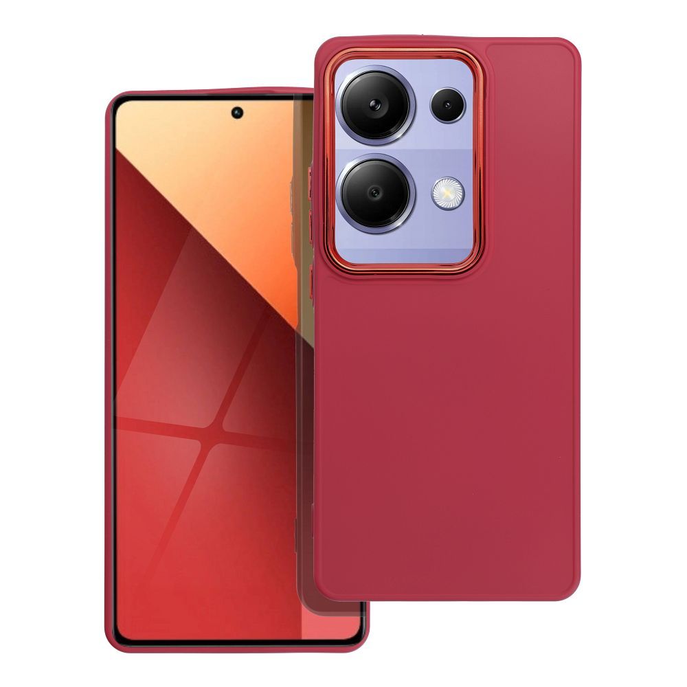 odolný obal s kovovými prvkami pre XIAOMI Redmi Note 13 Pro 4G / POCO M6 Pro 4G fialový